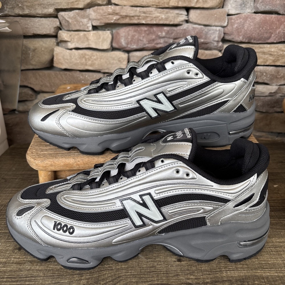New Balance 1000 Grey Day 2025 M1000EGR Black Silver Men's Size 11 NIB - Picture 2 of 12